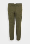 Jack & Jones JPSTKANE JJJONNIE CUFFED - Cargo trousers - olive night