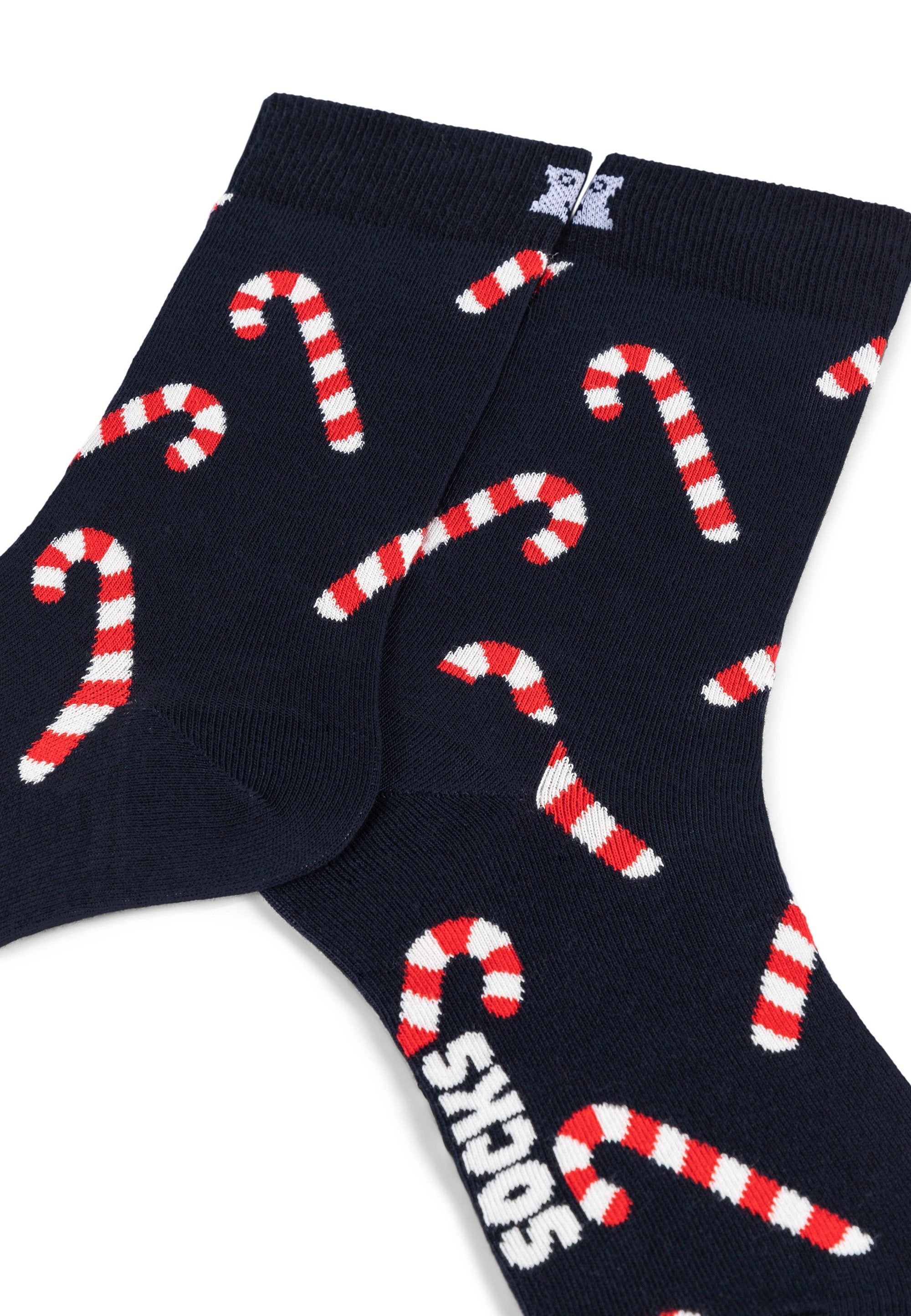 Happy Socks CHRISTMAS GINGERBREAD MAN SNOWLAND CANDYCANE 3 PACK