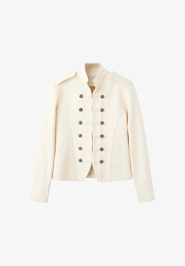 Mango ADULT - Denim jacket - off white