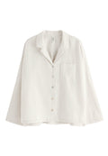 Lindex PYJAMA SHIRT SEERSUCKER
