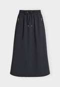 WOVEN SKIRTS, MIDI FLARE SKIRT Media 1