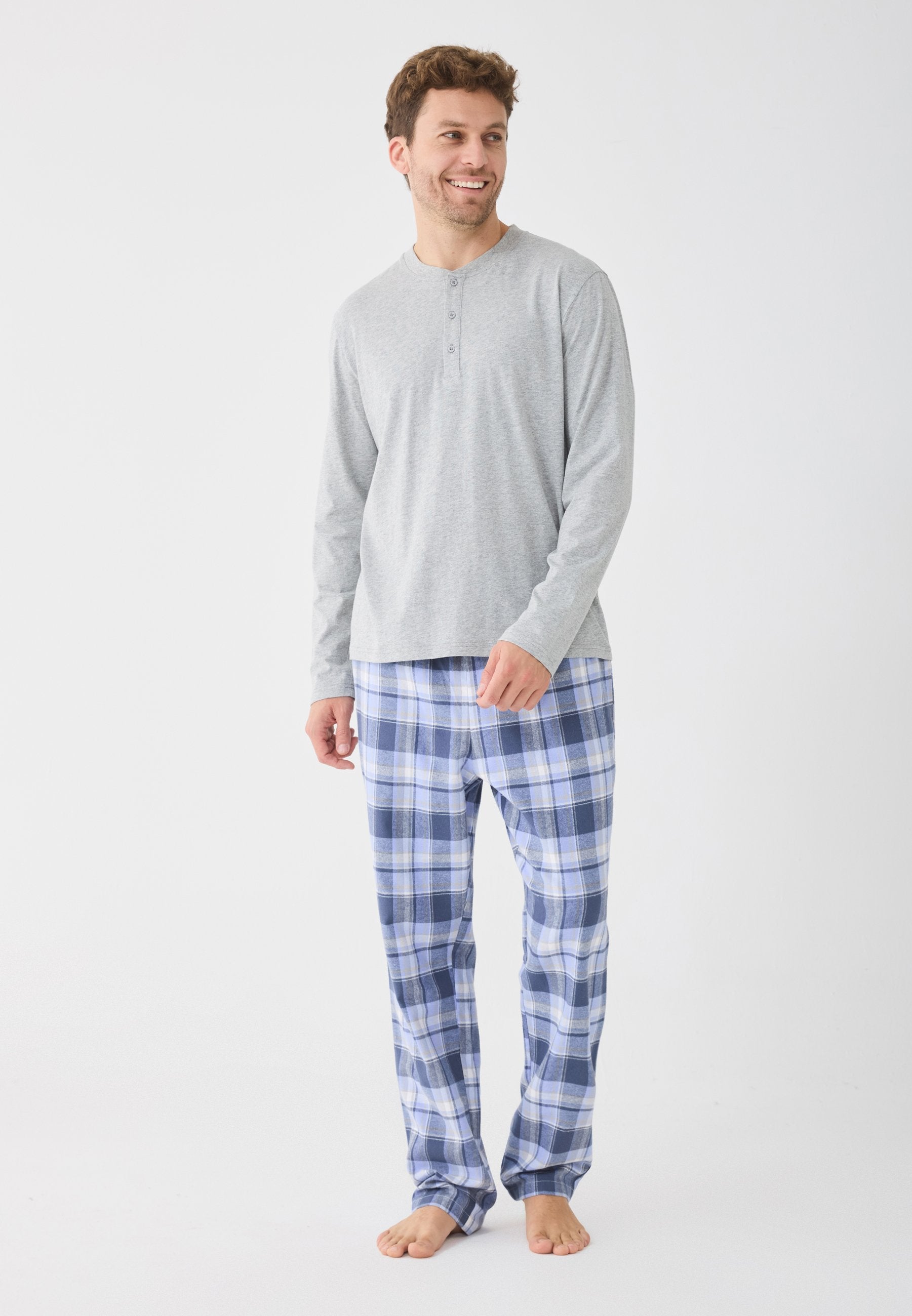 Pier One CHECK NIGHTWEAR SET