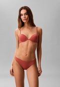 Calvin Klein Swimwear SWIMWEAR - CK ESSENTIALS - Bikini bottoms - dusty cedar