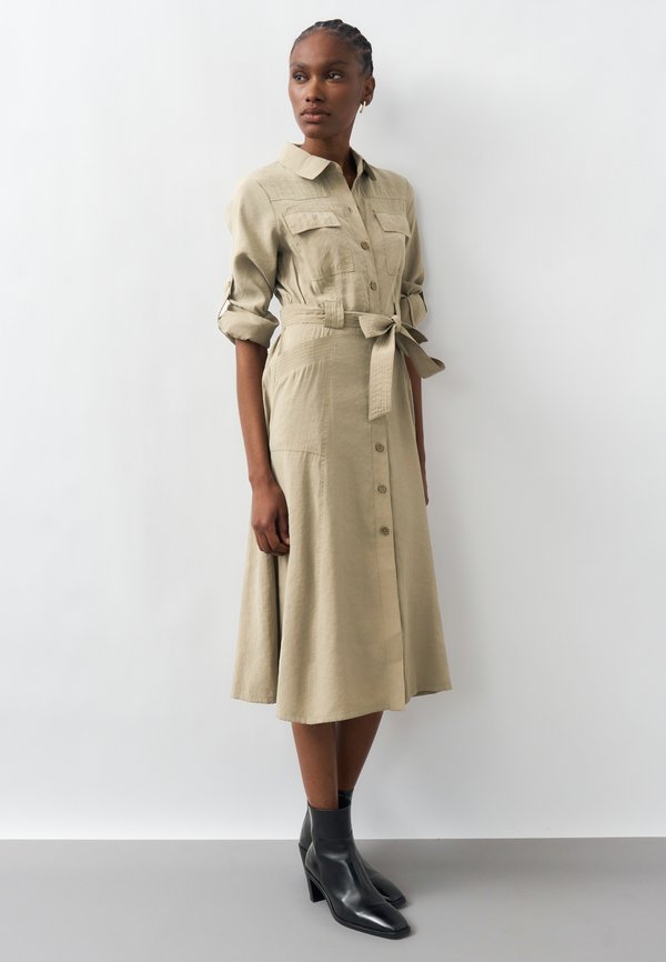 DKNY ROLL TAB FUJI DRESS