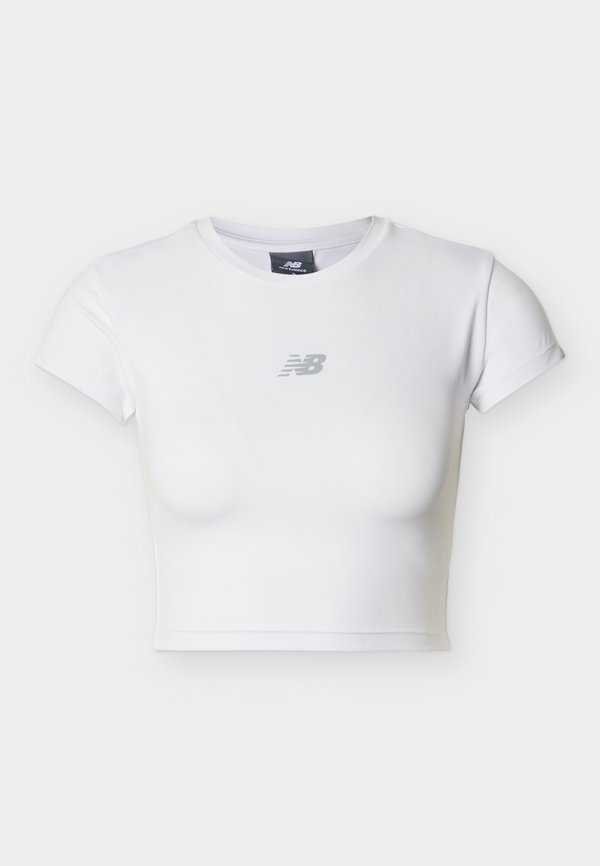 New Balance HARMONY - Sports T-shirt - white