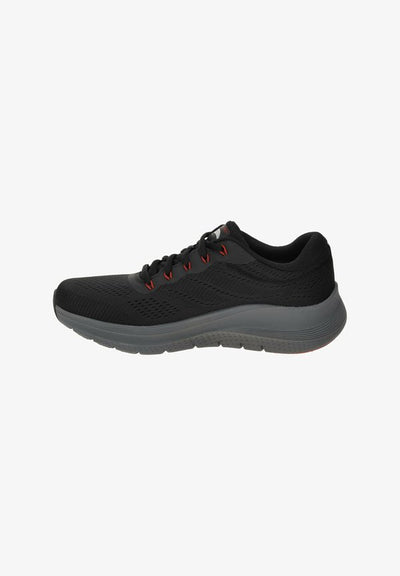 Skechers ARCH FIT - SNEAKERS - Trainers - black red