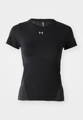 Under Armour VANISH SEAMLESS - Sports T-shirt - black/steel/steel