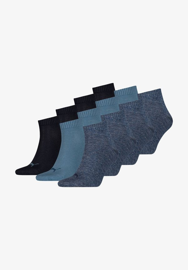 Puma 12 PACK UNISEX - Sports socks - denim blue