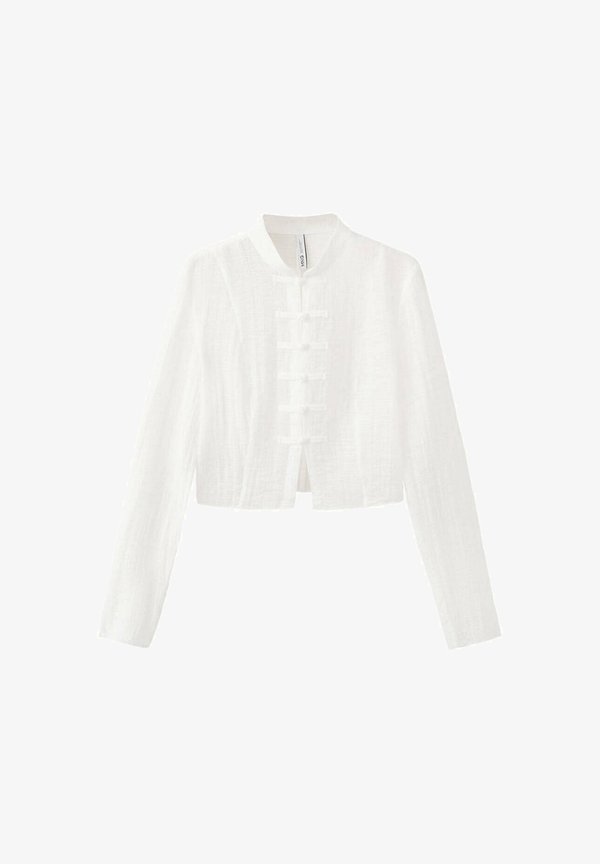 Mango ADULT - Button-down blouse - off-white