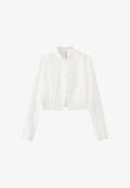 Mango ADULT - Button-down blouse - off-white