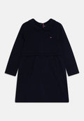 ESSENTIAL TERRY LONG SLEEVE DRESS Media 1