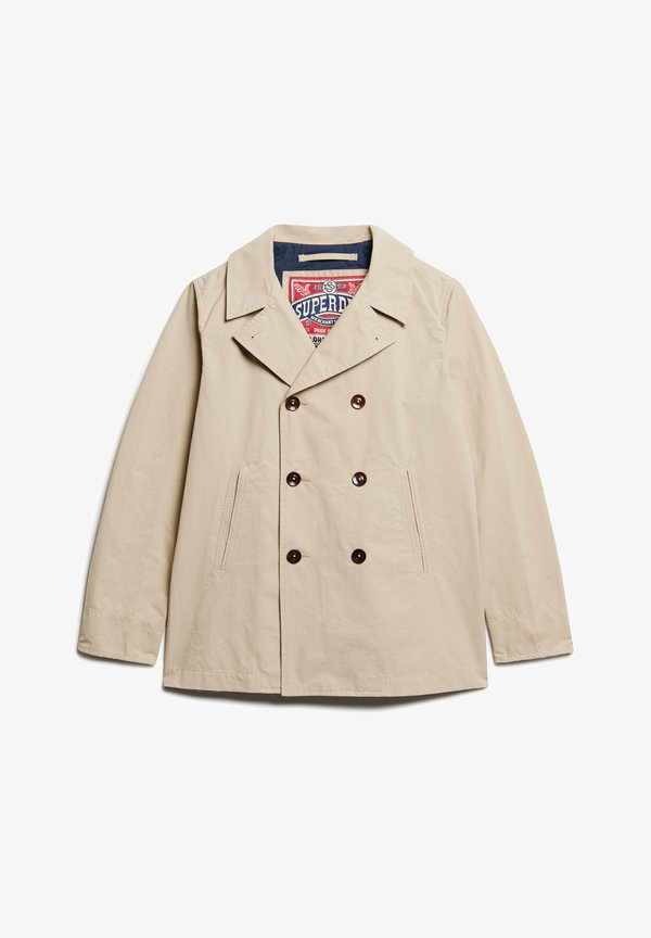 Superdry & Co THE MERCHANT STORE - PEA  - Light jacket - stone wash taupe brown