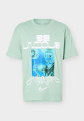 Nike Performance TEE M90 SIG LOOSE - Print T-shirt - steam