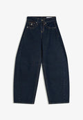 Bershka LOW-RISE SLOUCHY  - Wide Leg - royal blue