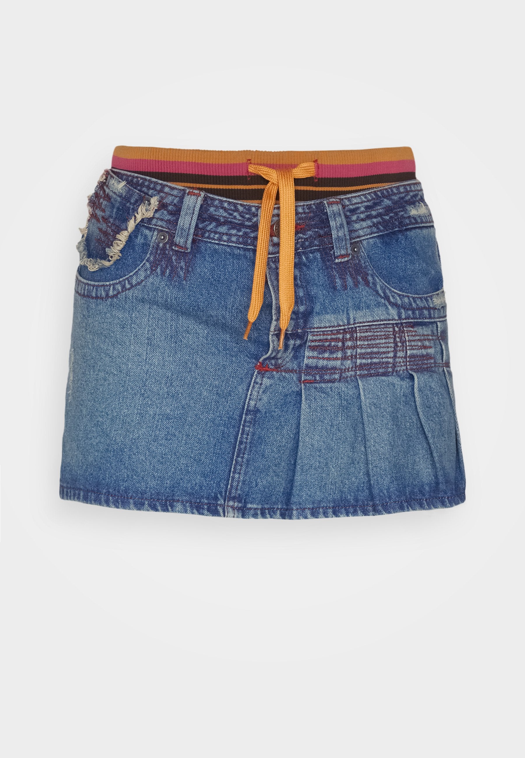 Jaded London PLEAT SIDE SKIRT WITH WAISTBAND