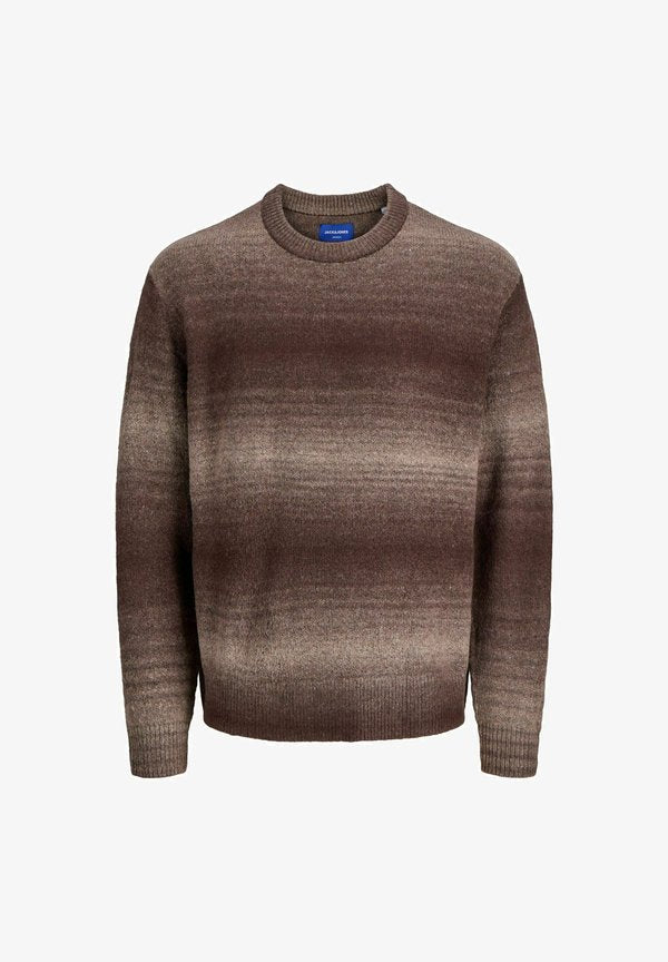 Jack & Jones Knitted Knitted - Jumper - deep mahogany