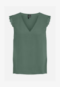 Vero Moda VMNANNA - Basic T-shirt - green
