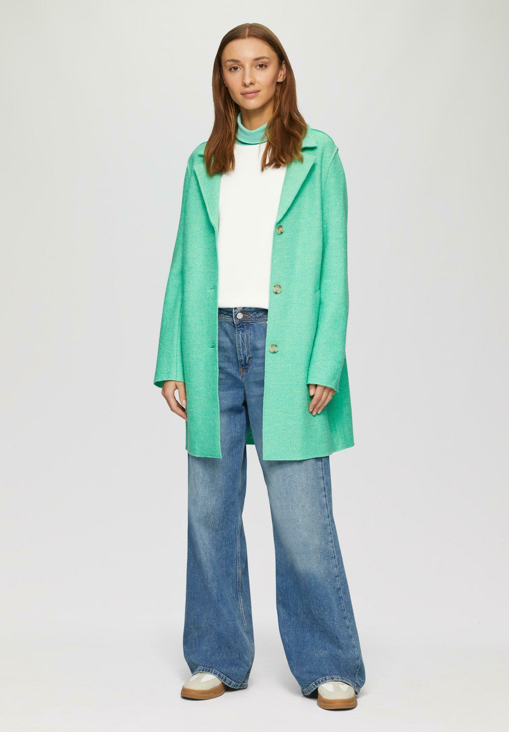 SCUBA-SWEATSHIRT AUS MODALMIX IM RELAXED FIT Media 2