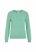 VILA VIRIL O-NECK L/S KNIT TOP - NOOS