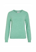 VILA VIRIL O-NECK L/S KNIT TOP - NOOS