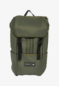adidas Performance 3 STRIPES FLAP BACKPACK UNISEX - Hiking rucksack - olive strata   black