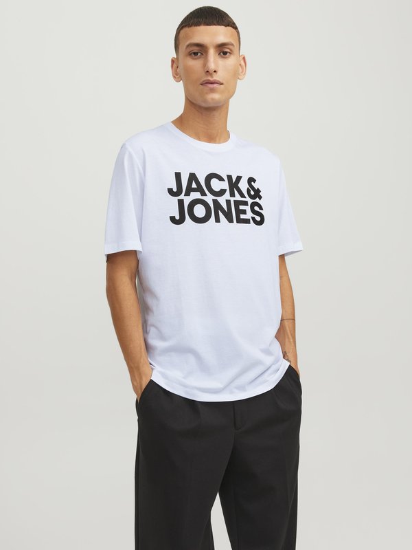 Jack & Jones JJECORP LOGO TEE SS O-NECK NOOS - Basic T-shirt - white