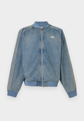 adidas Originals UNISEX - Bomber Jacket - worn blue denim