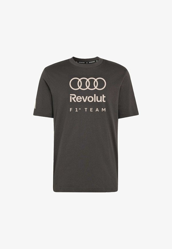 adidas Performance AUDI FORMULA ONE TEAM DNA GRAPHIC TEE - Basic T-shirt - utility black