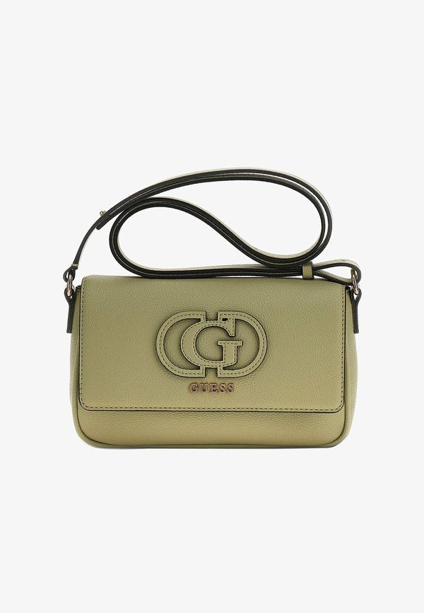 Guess ISOLA  - Cross body bag - hellgrün
