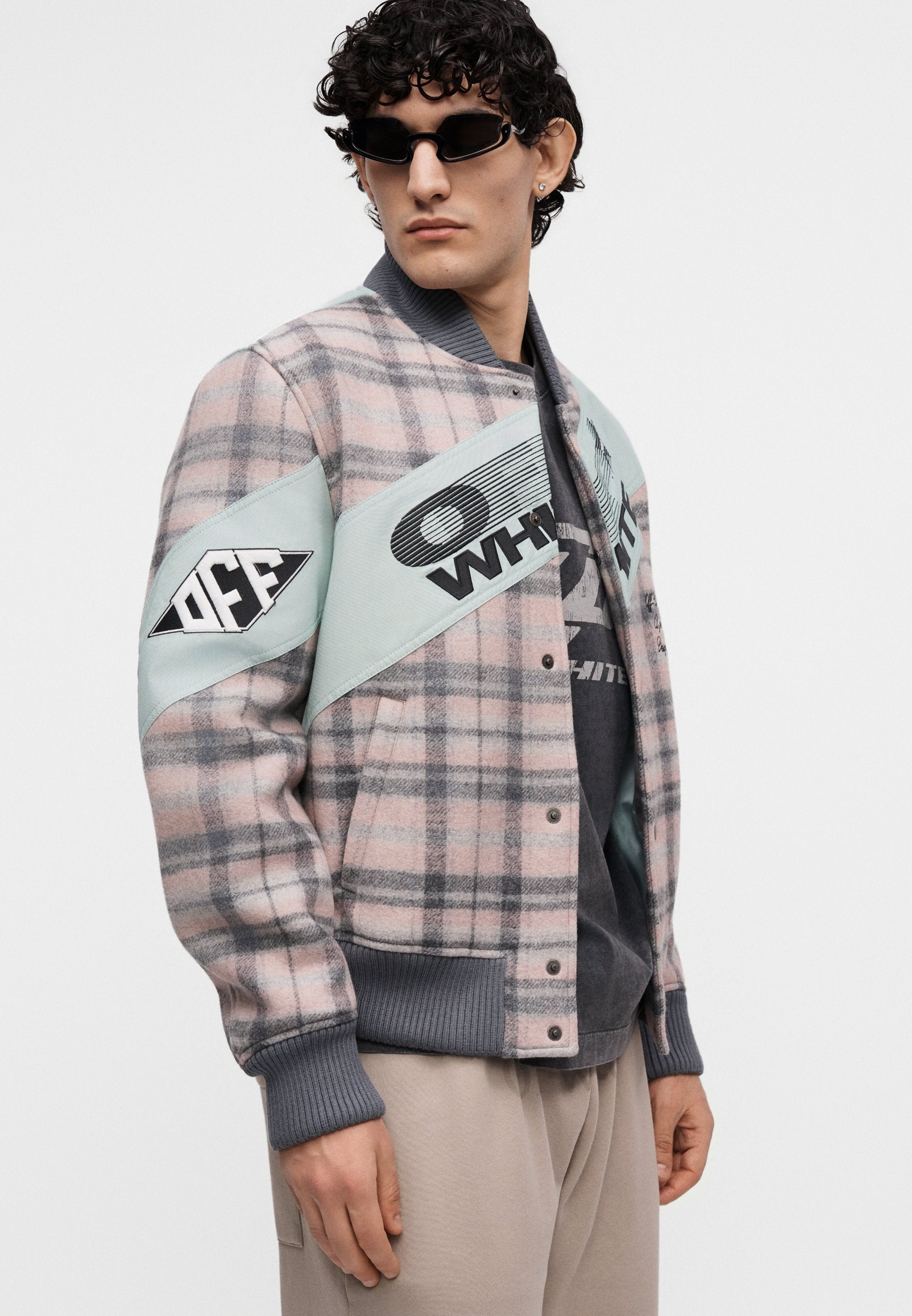 OFF-WHITE ROYAL REGULAR VARSITY