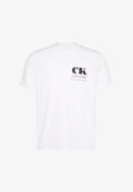 Calvin Klein Jeans RESORT GRAPHIC TEE - Print T-shirt - bright white
