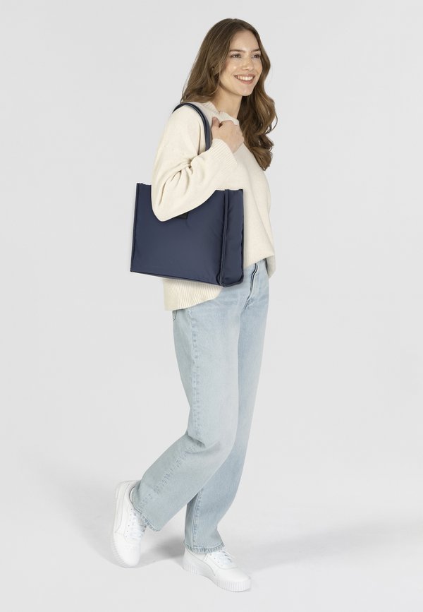 TOM TAILOR PATTI ZIP SHOPPER L - Handbag - dark blue