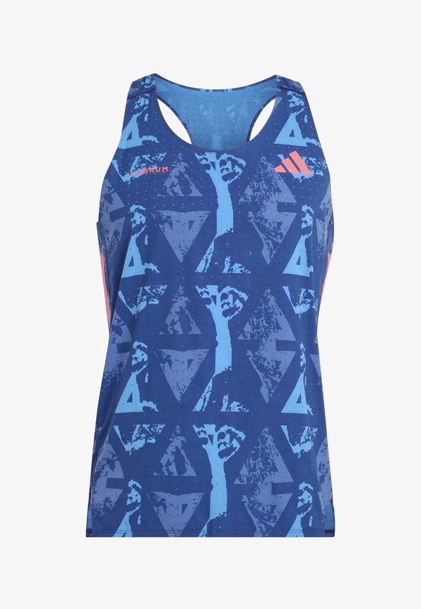 adidas Performance LABRUM SINGL M - Top - dark blue lucid red