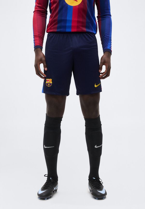 Nike Performance FC BARCELONA STADIUM SHORT HOME - Club wear - blackened blue/cardinal red/game royal/mineral yellow