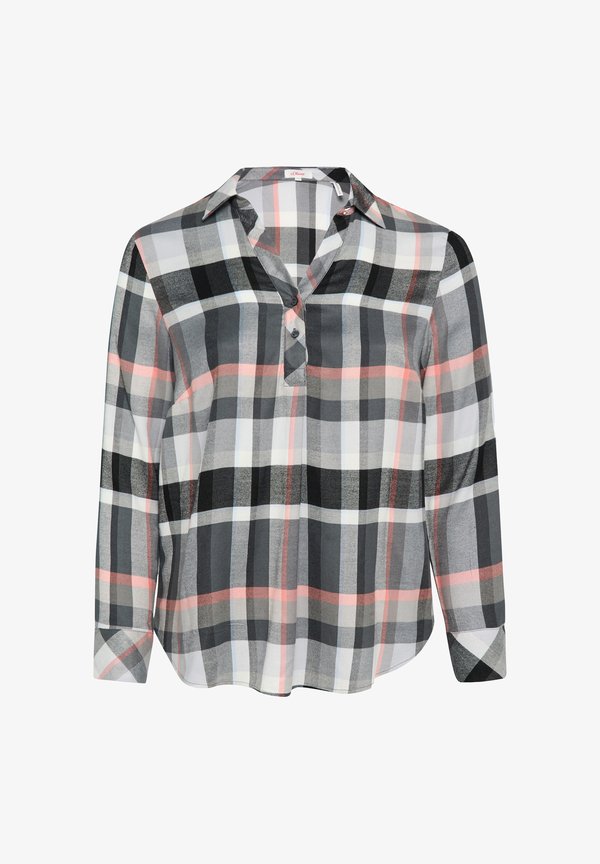 s.Oliver Blouse - dunkelgrau