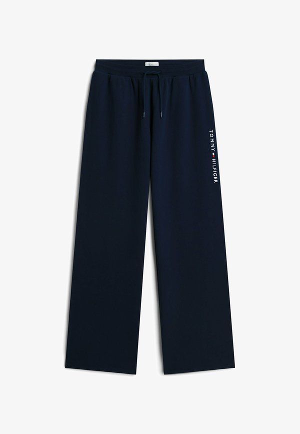 Tommy Hilfiger TOMMY HILFIGER ESSENTIAL TERRY RELAXED LOUNGE JOGGERS - Pyjama bottoms - dark blue