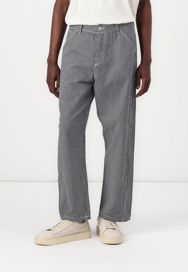 Jack & Jones Worker pants Wide Leg Fit - Trousers - sky captain