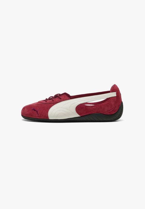 Puma SPEEDCAT NOVA - Ankle strap ballerina shoes - red rhythm-puma black