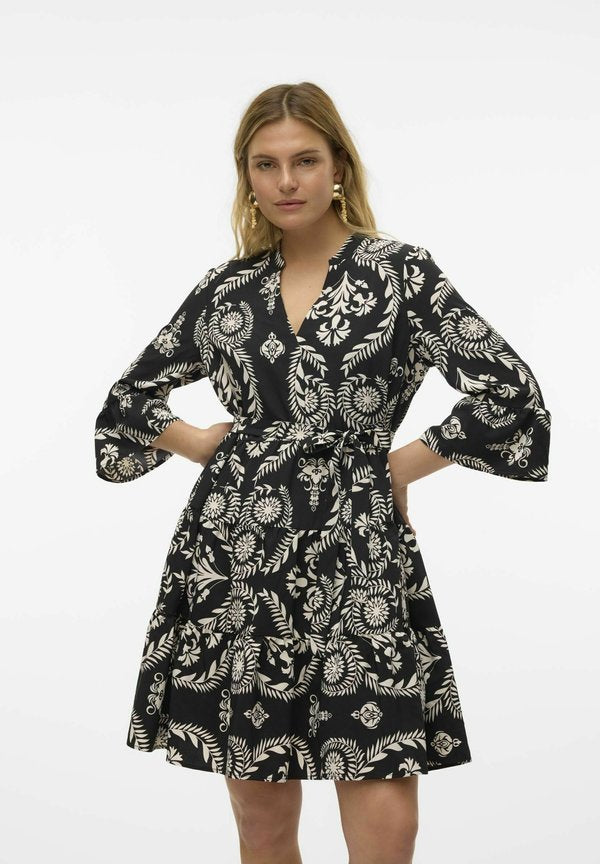Vero Moda VMZERA Short - Day dress - black