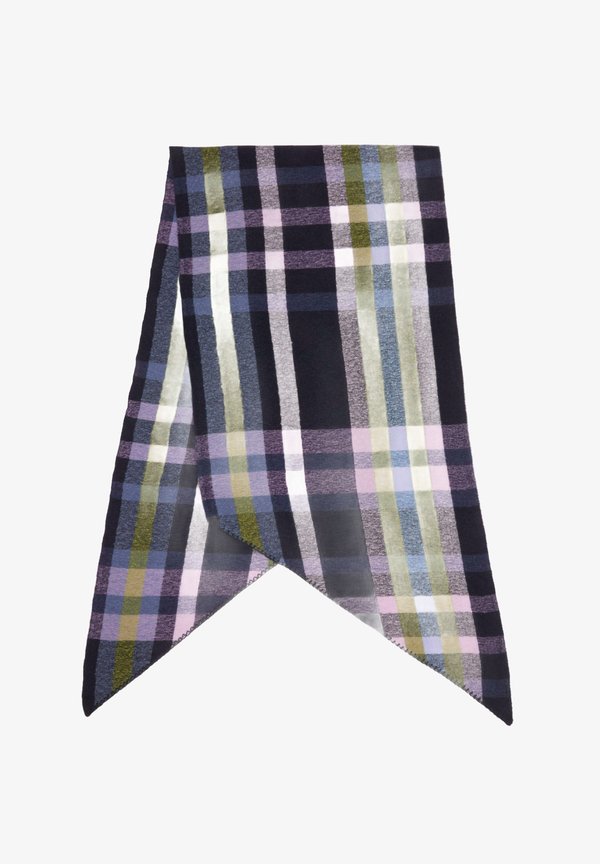 s.Oliver MIT KAROMUSTER - Scarf - navy
