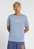 New Balance Print T-shirt - dusk shower