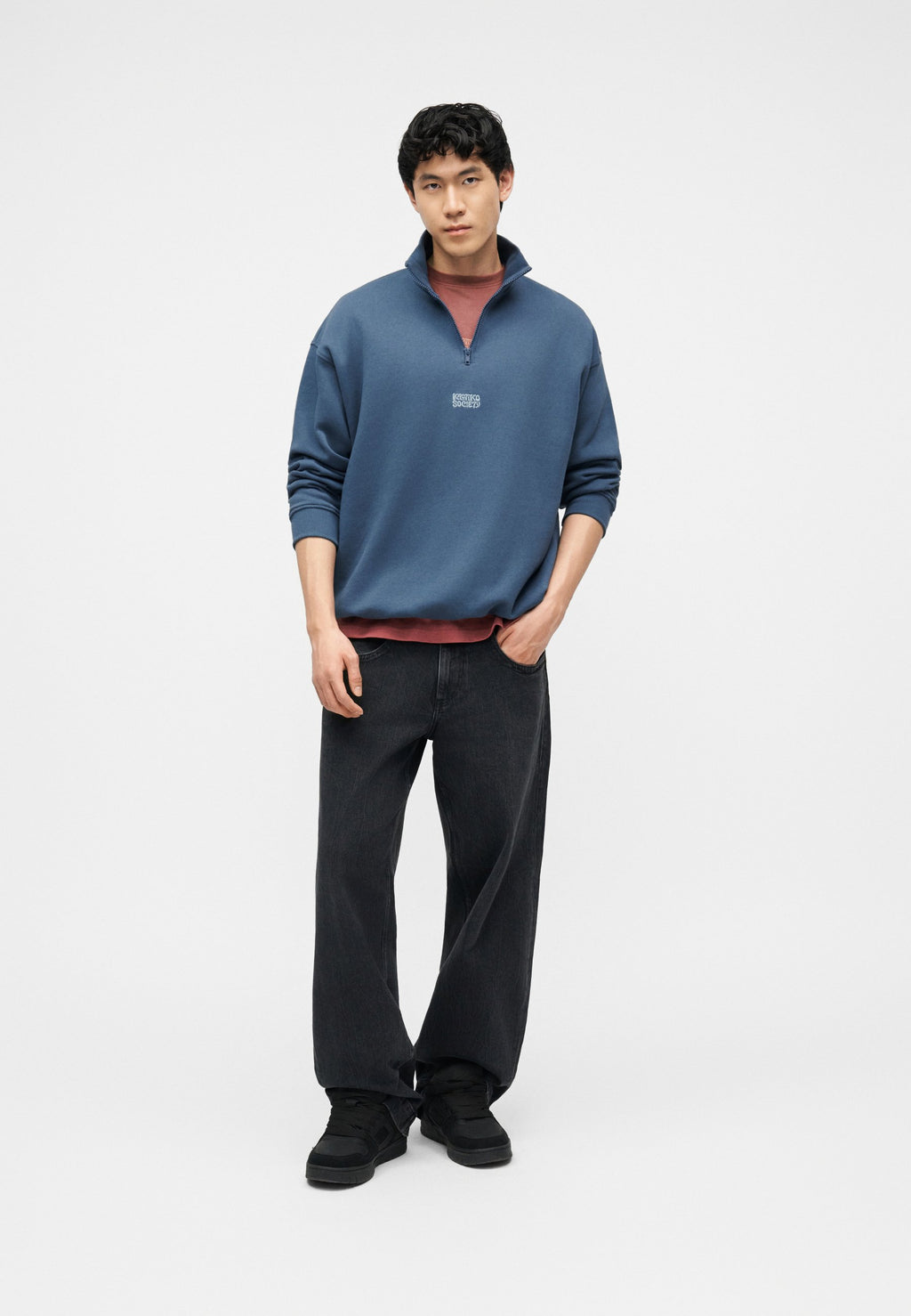 Kaotiko CREW ZIPPER FOCUS UNISEX