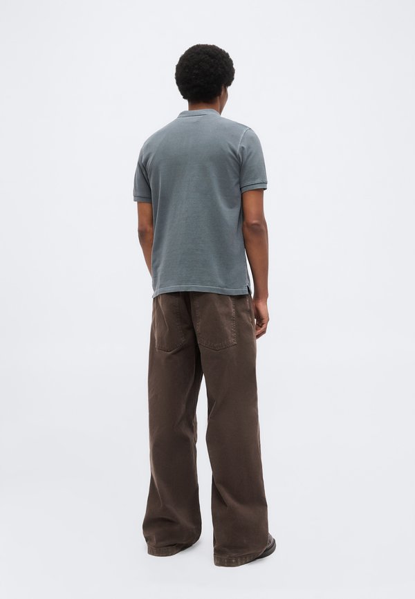 Marc O'Polo SHORT SLEEVE SLITS AT HEM EMBROIDERY