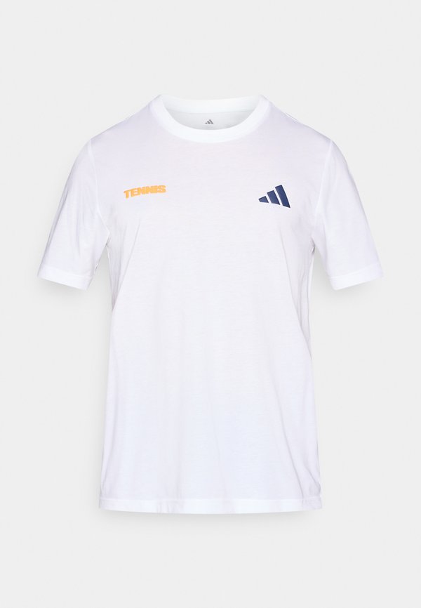 adidas Performance HOT EGG GRAPHIC - Sports T-shirt - white