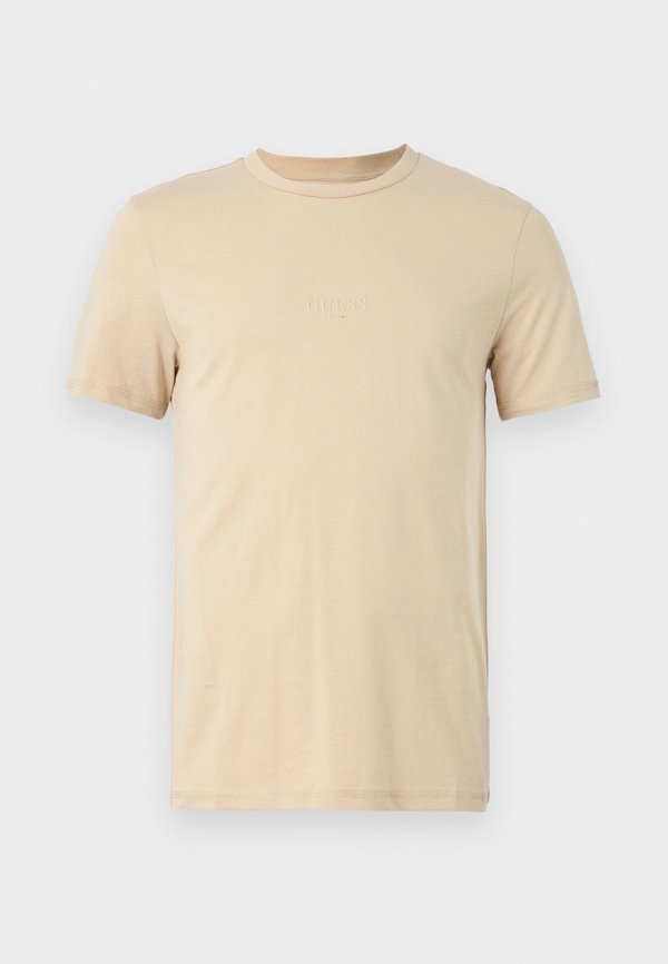 Guess AIDY CN SS TEE - Basic T-shirt - neutral sand