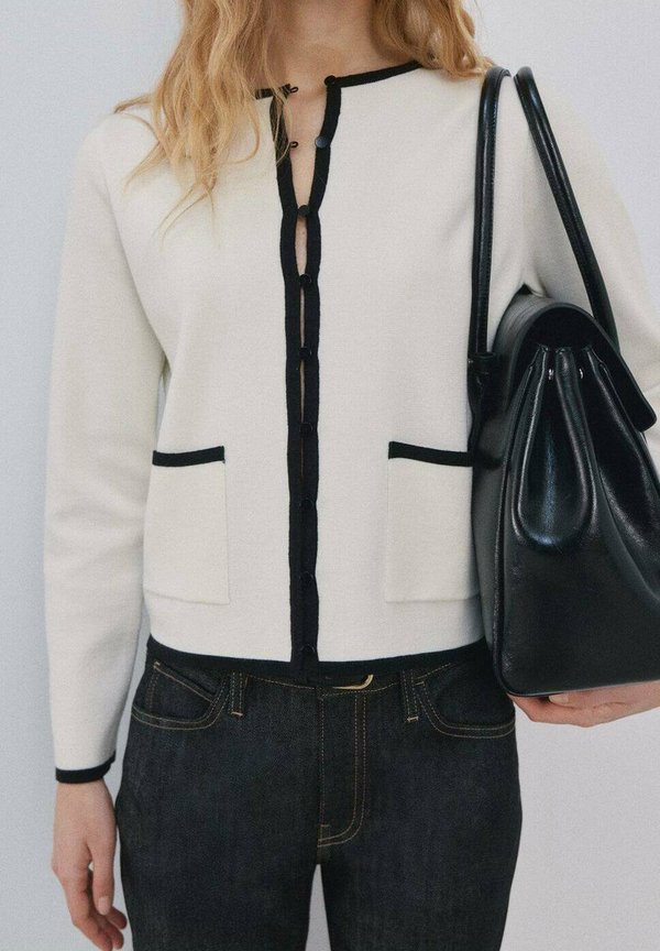 Mango Cardigan - off-white