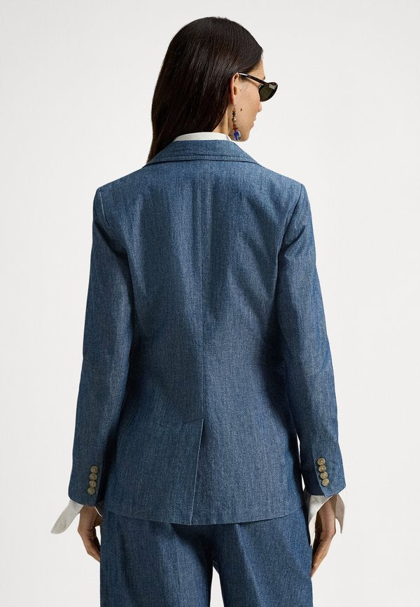 Polo Ralph Lauren SINGLE-BREASTED CHAMBRAY BLAZER