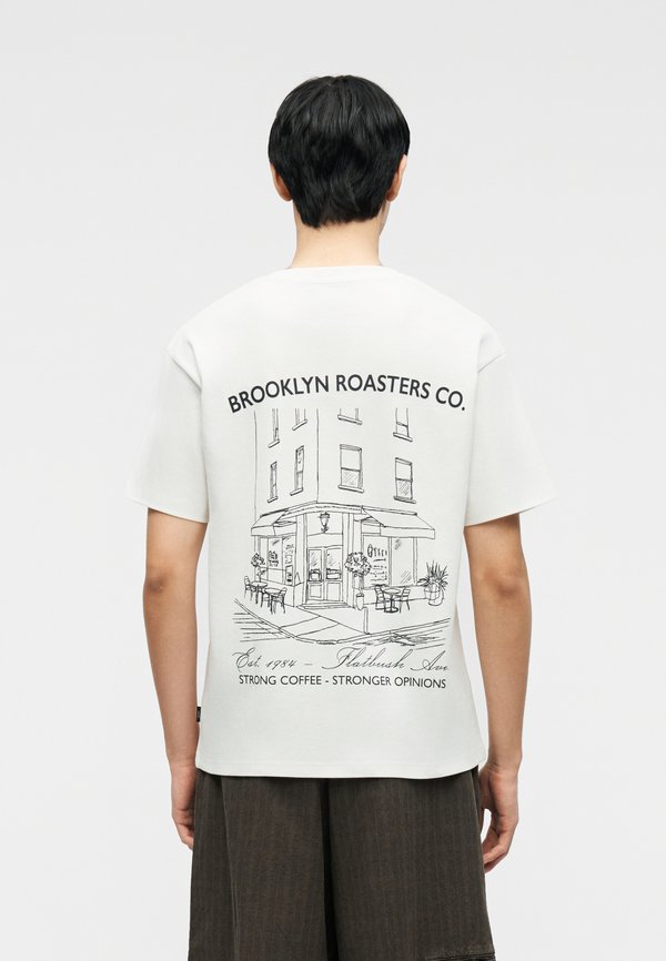Jack & Jones JPRBLASUMMER GRAPHIC TEE - Print T-shirt - bright white