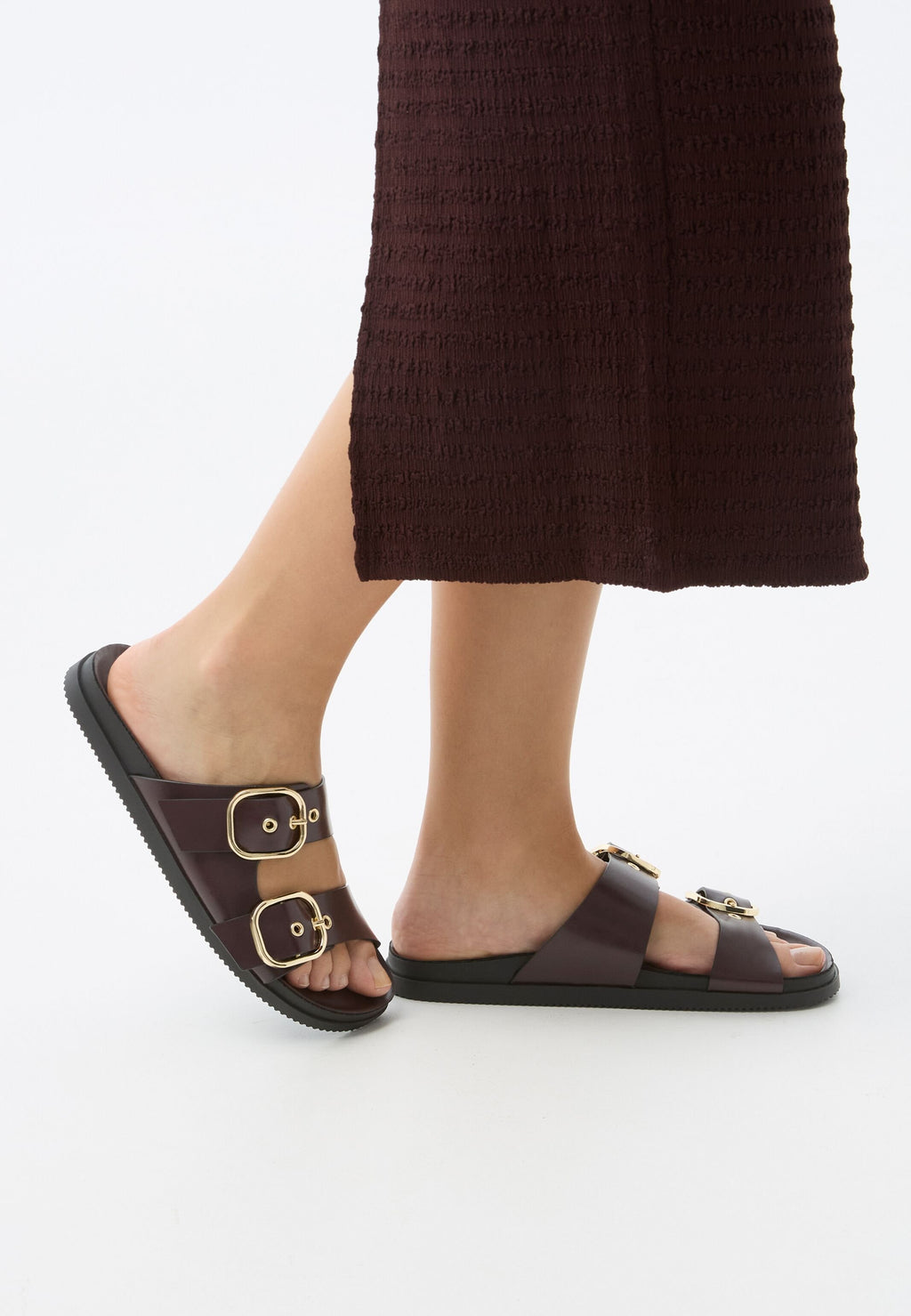 Bershka FLAT WITH BUCKLES