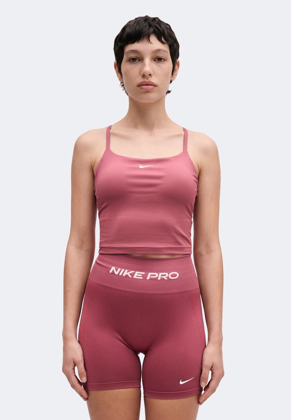 Nike Performance ONE BRA TANK - Top - pink smoke